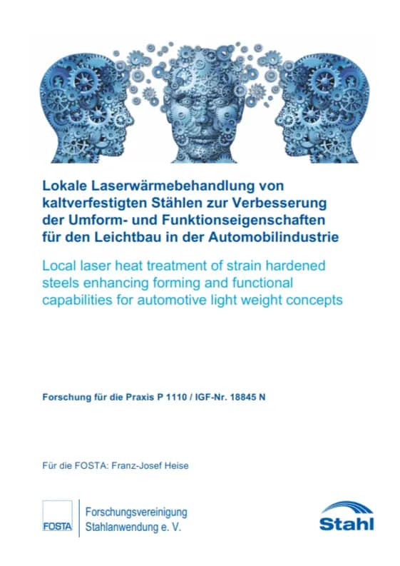 P 1110 - Lokale Laserwärmebehandlung von kaltverfestigten Stählen zur Verbesserungder Umform- und Funktionseigenschaften für den Leichtbau in der Automobilindustrie