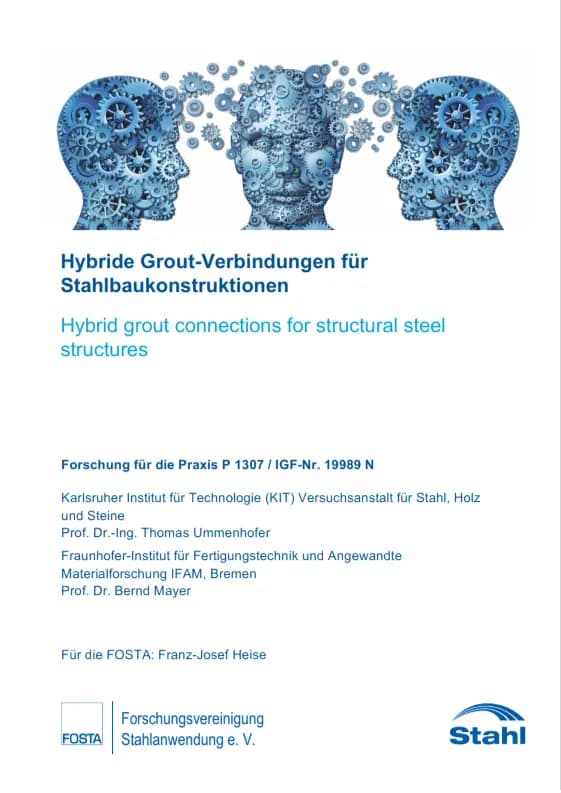 P 1307 - Hybride Grout-Verbindungen für Stahlbaukonstruktionen