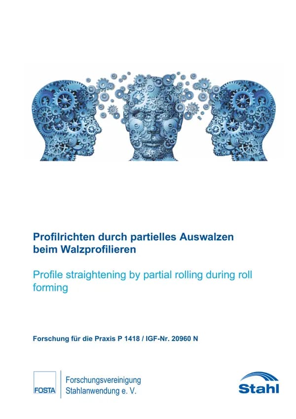 P 1418 - Profilrichten durch partielles Auswalzen beim Walzprofilieren