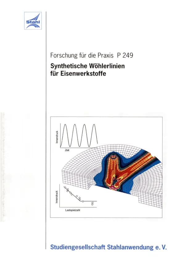 P 249 - Synthetic Wöhler lines for ferrous materials