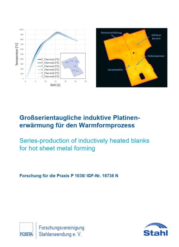P 1038 - Großserientaugliche induktive Platinenerwärmung für den Warmformprozess