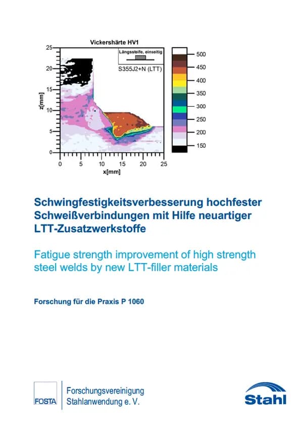 P 1060 - Schwingfestigkeitsverbesserung hochfester Schweißverbindungen mit Hilfe neuartiger LTT-Zusatzwerkstoffe