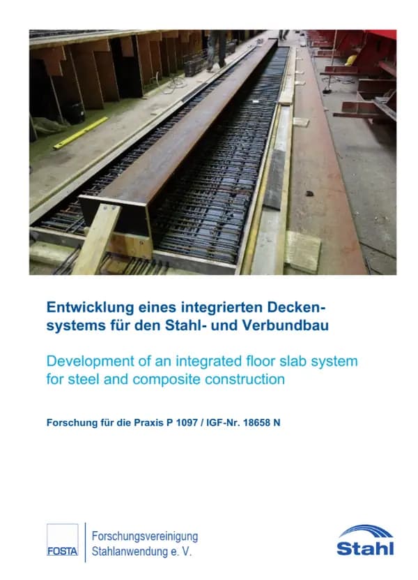 P 1097 - Entwicklung eines integrierten Deckensystems für den Stahl- und Verbundbundbau