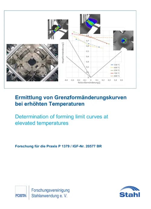 P 1379 - Ermittlung von Grenzformänderungskurven bei erhöhten Temperaturen