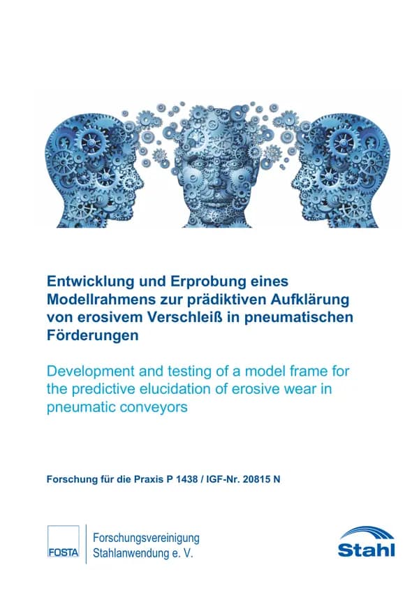 P 1438 - Entwicklung und Erprobung eines Modellrahmens zur prädiktiven Aufklärung von erosivem Verschleiß in pneumatischen Förderungen