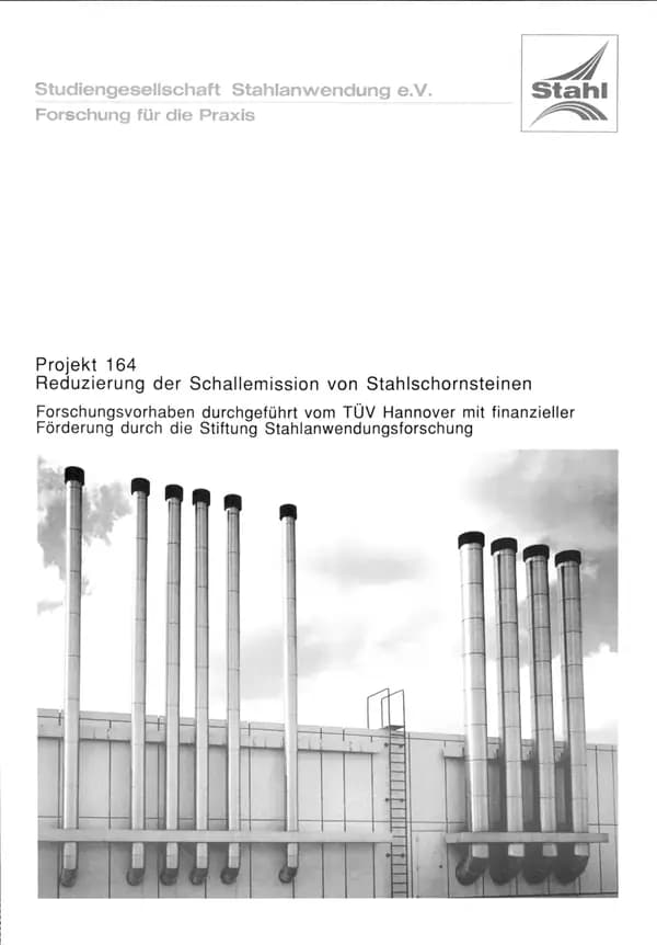 P 164 - Reduzierung der Schallemission von Stahlschornsteinen