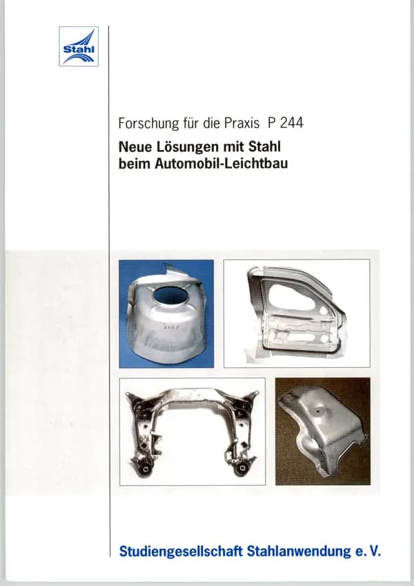 P 244 - Neue Lösungen mit Stahl beim Automobil-Leichtbau