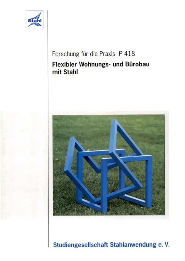 P 418 - Flexibler Wohnungs- und Bürobau mit Stahl