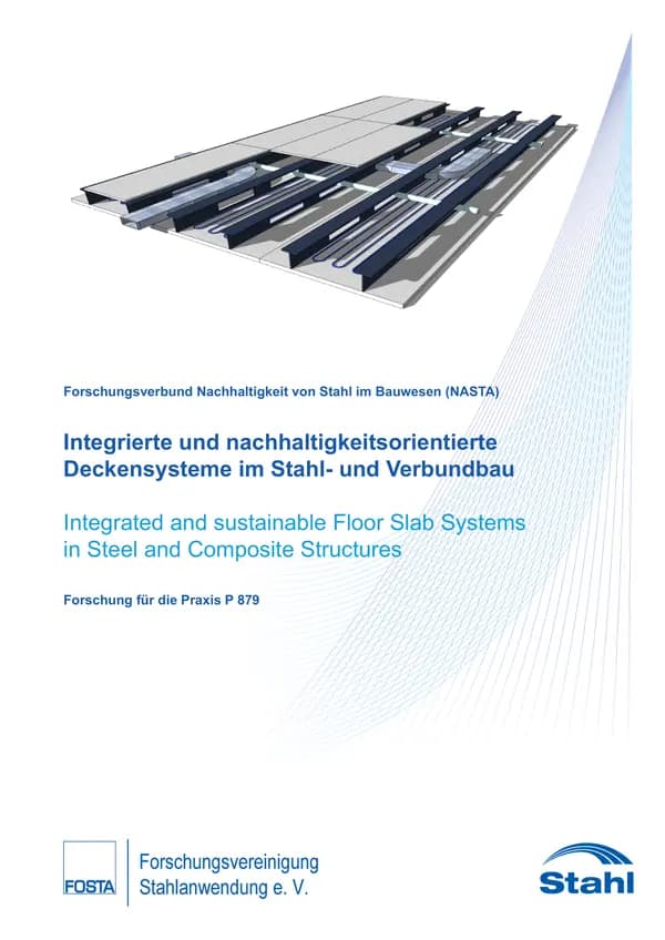 P 879 - Integrated and sustainability-orientated ceiling systems in steel and composite construction