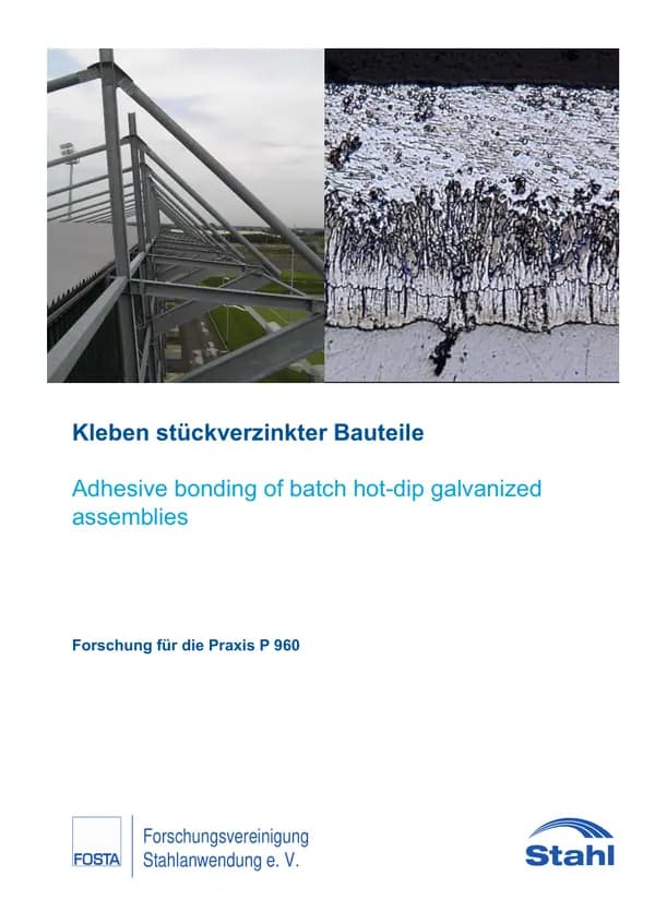 P 960 - Kleben stückverzinkter Bauteile